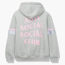 Anti Social Social Club X USPS Work Hoodie Gray
