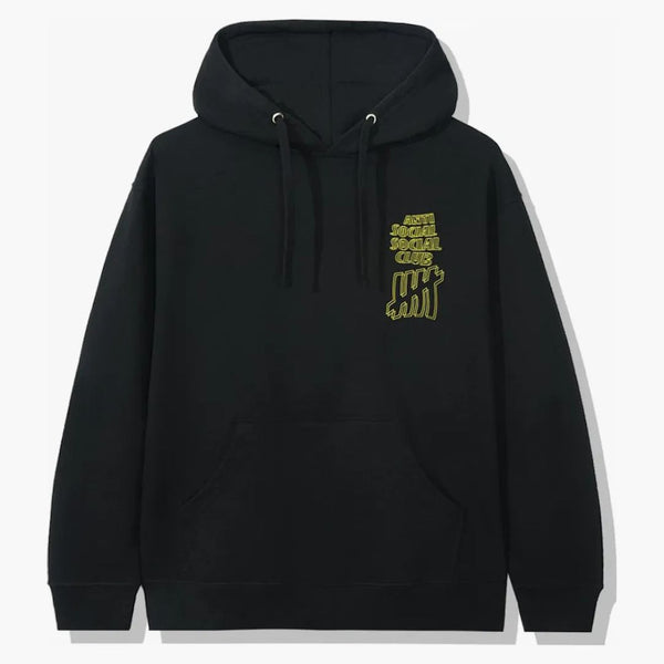 Anti Social Social Club x obesegrad hoodie svart