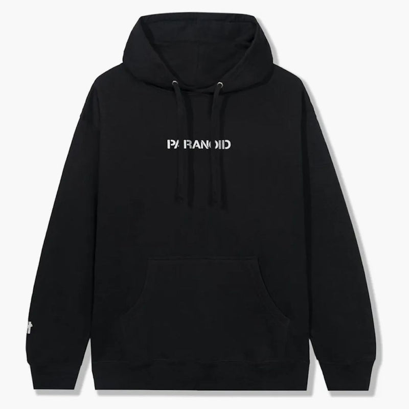 Anti Social Social Club x obesegrad paranoid hoodie svart