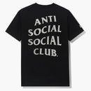 Anti Social Social Club x obesegrad paranoid t-shirt svart