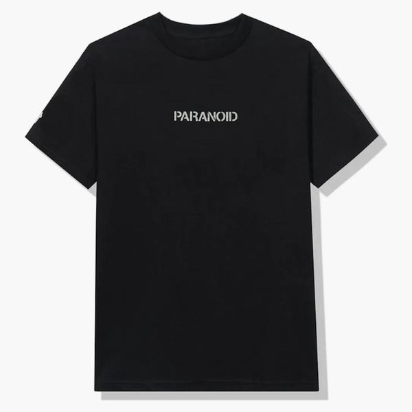 Anti Social Social Club x Neporažené paranoidní tričko černé
