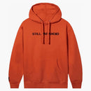 Anti social social club x undefeated still paranoid hoodie orange