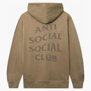 Anti social social club x undefeated still paranoid hoodie sandstone