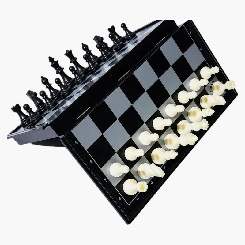 Anti Social Social Club X Undefeated Travel Magnetic Chess Set Black