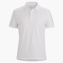 Arc'teryx Captive Polo Ss Shirt White Light