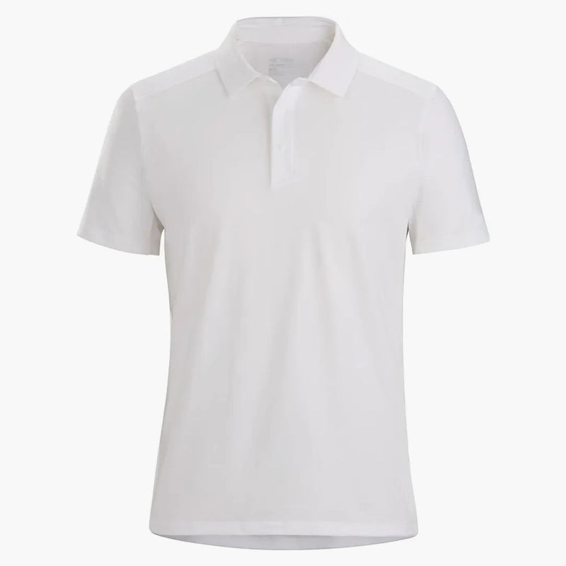 Arc'teryx Captive Polo SS Shirt White Light