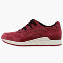 Asics Gel-lyte Iii Burgundy Speckled Midsole