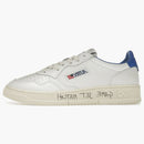 Autry medalist Leather Low Game Set Match! White Palace Blue