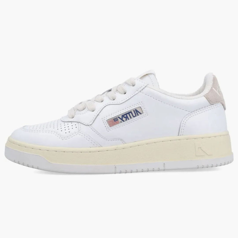 Autry Medailist Leather Low Bílá slonovina (dámské)