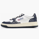 Autry medaljläder Low White Navy (Women's)