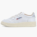 Autry Medalist Low White Silver (women's)
