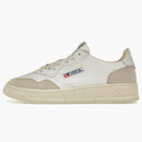 Autry Medalist White Beige Suede