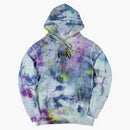 Awake Distorted Logo Hoodie Tie Dye