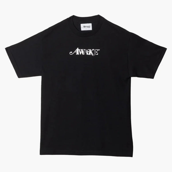 Probuď se kovová fólie logo čaj černá