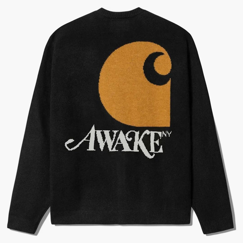 Probuďte NY X Carhartt Wip Cardigan černá