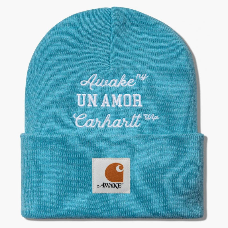 Awake Ny X Carhartt Wip Un Amor Beanie Blue