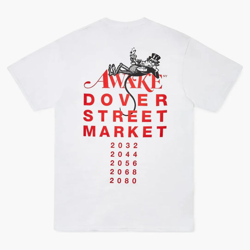 Awake X Dover Street Market Rok potkana Tričko bílé