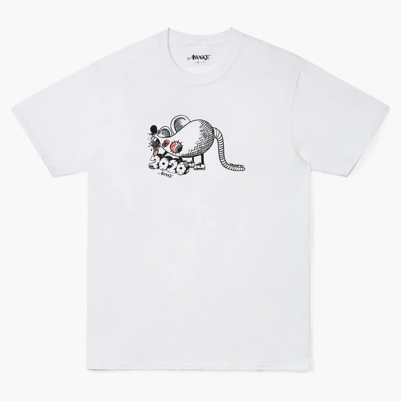 Awake X Dover Street Market Rok potkana Tričko bílé