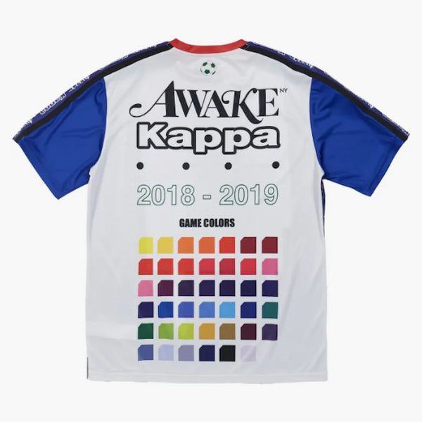 Awake X Kappa Evander Jersey White/Royal/Red