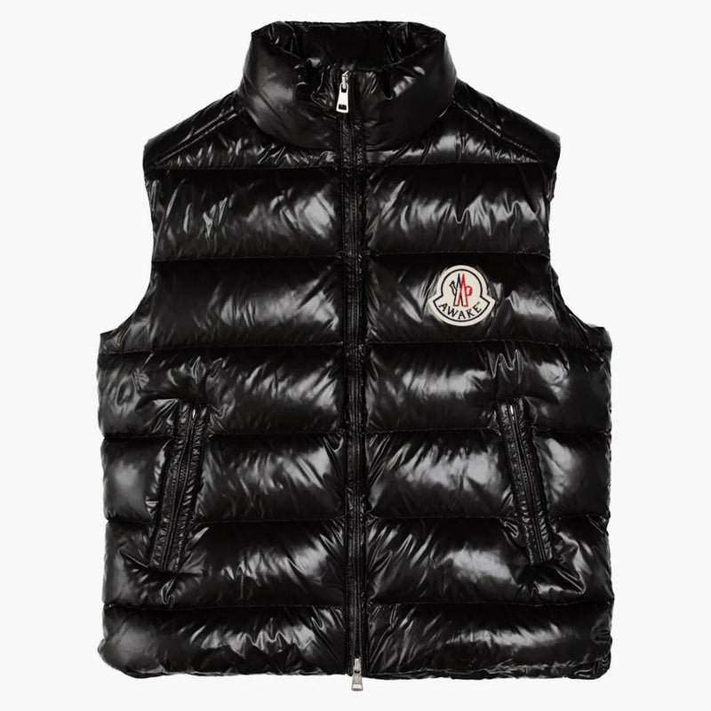 Awake X Moncler Parker Gilet Puffer vesta černá