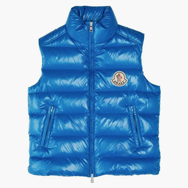 Awake X Moncler Parker Gilet Puffer Vest Blue