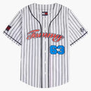 Awake X Tommy X Mercedes-AMG F1 George Baseball Jersey White