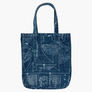 Bait X Astro Boy Denim Tote Bag Blue