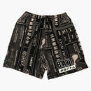Bait X Astro Boy Schematics Sweat Shorts Black