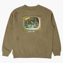 Bait X Beetlejuice Commercial Crewneck Sweatshirt Green