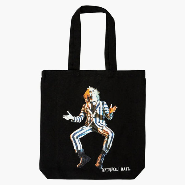 Bait X Beetlejuice Here Lies Betelgeuse Tote Bag Black