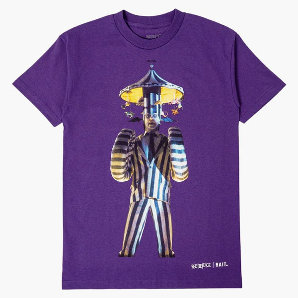 Bait X Beetlejuice Triple Beetlejuice Tee Purple