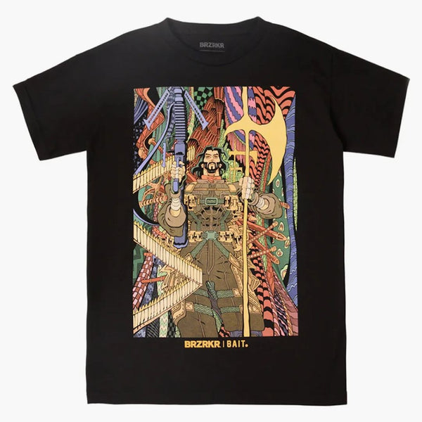 Bait X Brzrkr #1 Tradd Moore Cover Color Variant Tee Black