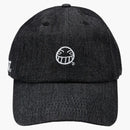 Bait X Cowboy Bepop Smiley Strapback Denim Cap Black