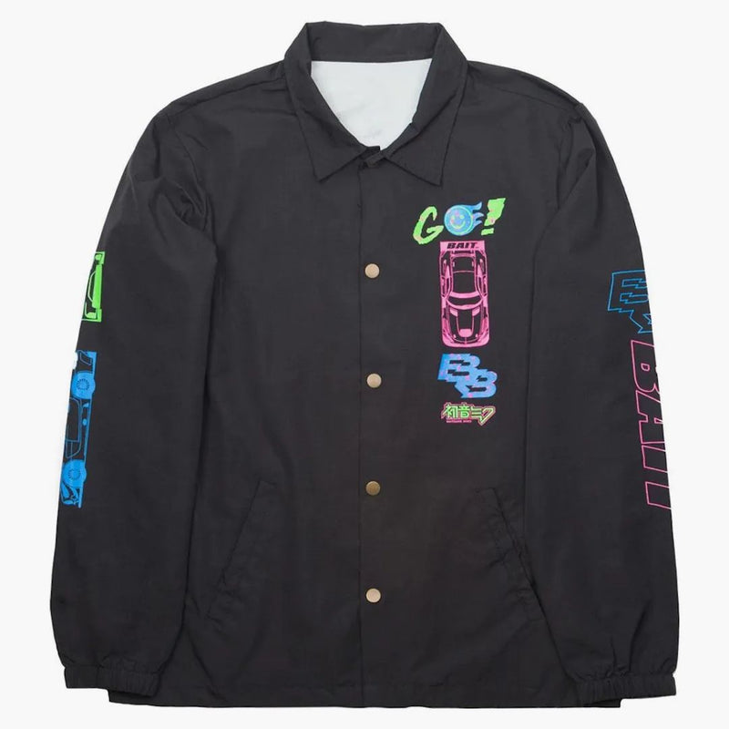 Bait X Goodsmile Racing Miku Coaches Jacket Black