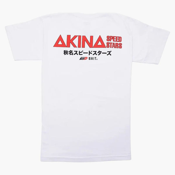 Bait X Initial D Akina Speed Stars Tee White