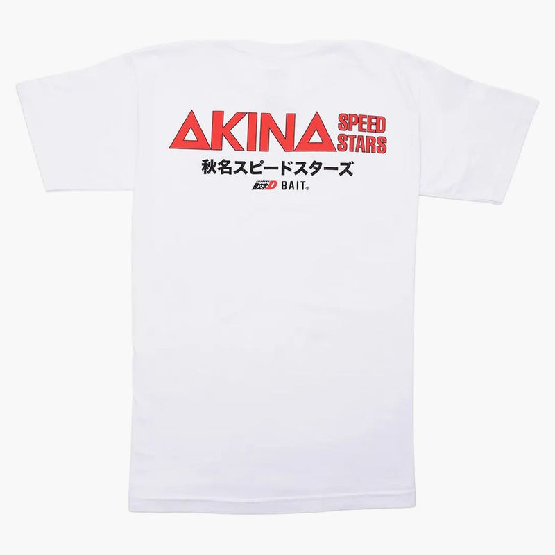 Bait X Initial D Akina Speed Stars Tee White
