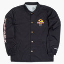 Bait X Jurassic Park Damage Control Coaches Jacket Black