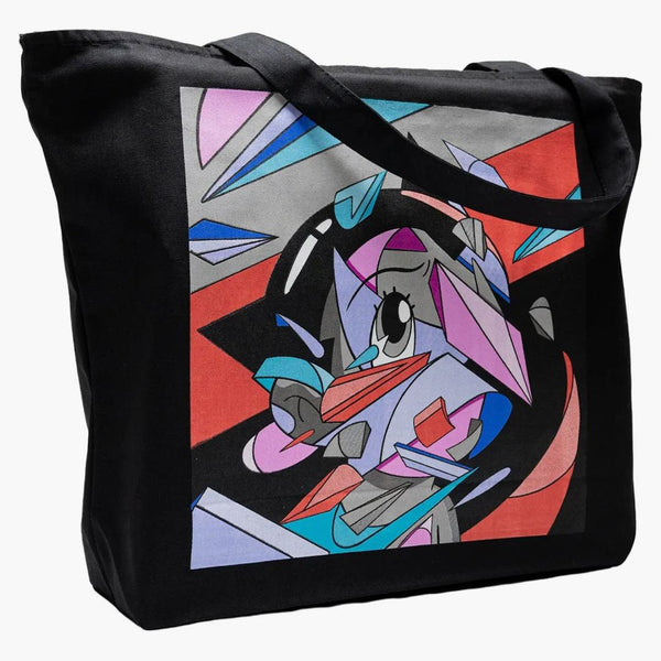 Bait X Louis De Guzman X Astro Boy Tote Bag Black
