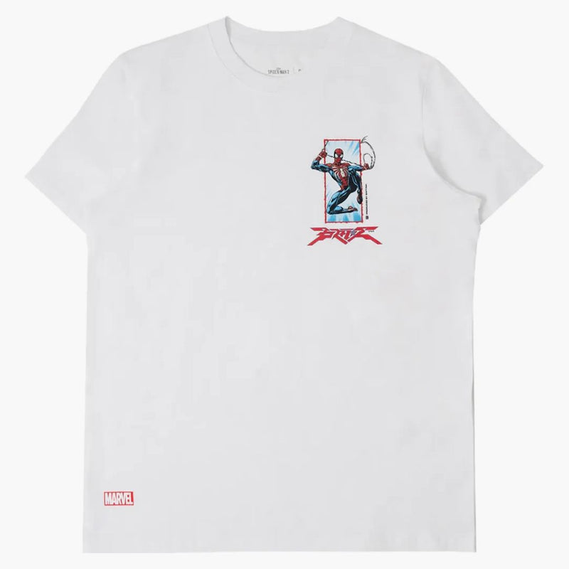 Bait X Marvel Spider-man 2 Swinging Tee White