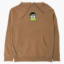 Bait X Punk Drunkers Japanese Man Hoodie Brown