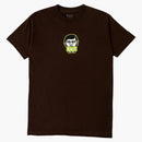 Bait X Punk Drunkers Japanese Man Tee Brown