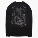 Bait X Rick And Morty Barf Long Sleeve Tee Black