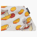 Bait X Rick And Morty Chicken Nugget Hawaiian Button Up Shirt White