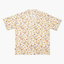 Bait X Rick And Morty Chicken Nugget Hawaiian Button Up Shirt White