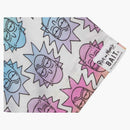 Bait X Rick And Morty Face Hawaiian Button Up Shirt White