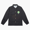 Bait X Rick And Morty Portal Coaches Jacket Black