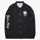 Bait X Rick And Morty Skateboard Coaches Jacket Black