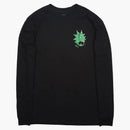 Bait X Rick And Morty Tentacles Glow In The Dark Long Sleeve Tee Black