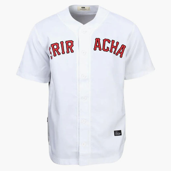 Bait X Sriracha Baseball Jersey White