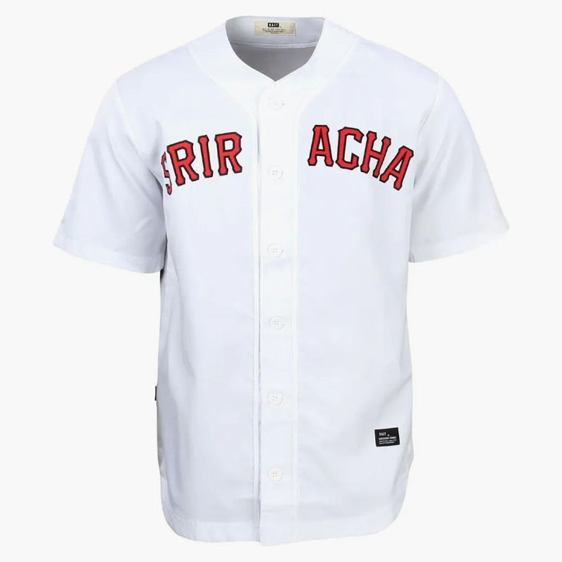 Bait X Sriracha Baseball Jersey White